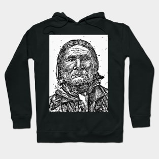 GERONIMO ink portrait.2 Hoodie